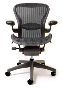 Herman Miller Aeron recording studio chair