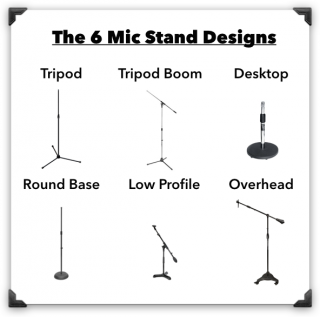 microphone stand types