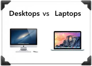 desktops vs laptops