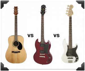 Acoustic vs Electric vs Bass Guitar Straps