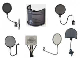 48e-pop filters for recording vocals