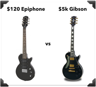teure oder günstige E-Gitarre