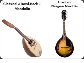 Classical vs Bluegrass Mandolins