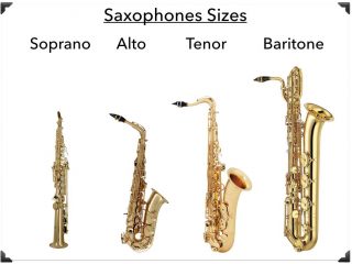 Saxophone Sizes