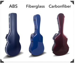 Gitarrenkoffer aus Hartplastik / Glasfaser / Karbonfaser