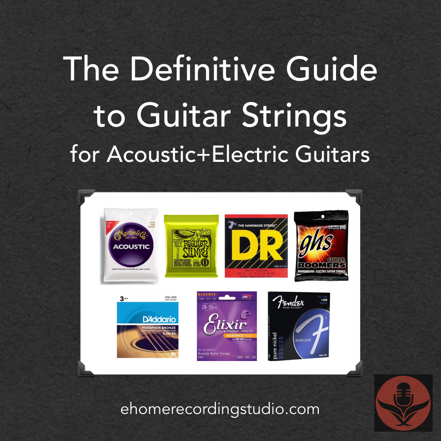 Guitar Strings 101 The Definitive Guide For Acoustic/Electric 🎸