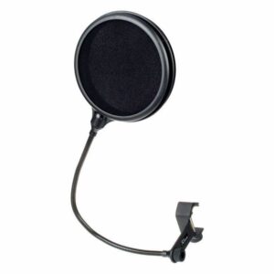 On stage double dual-screen pop filter